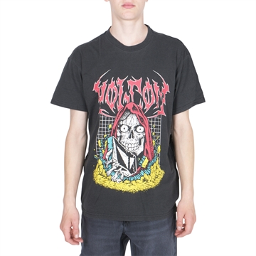 Volcom T-shirt Skate Vitals Crypt Ripper Black